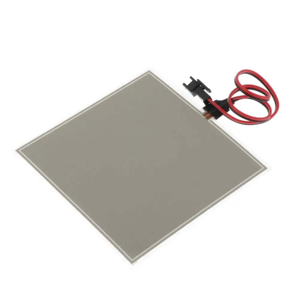 2x 4 Colors Electroluminescent EL Panel Backlight Sheet with Inverter 10x10CM