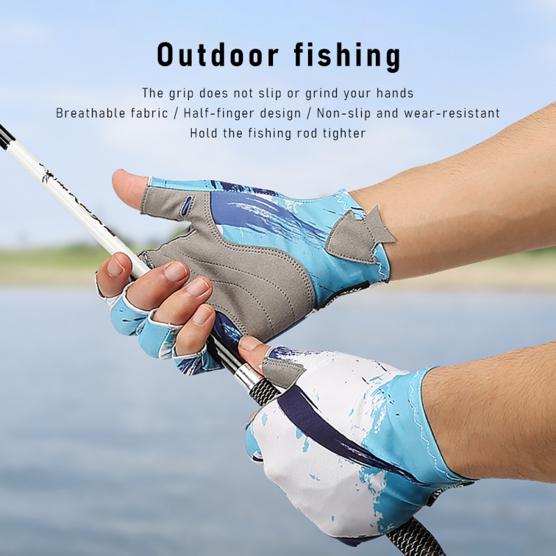 spf fishing gloves