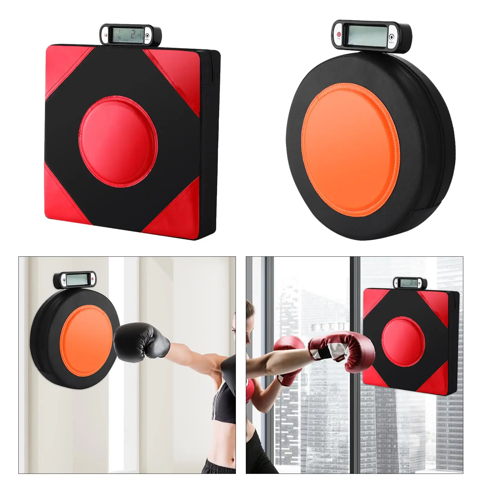 Boxing Machine Digital Display Kids Trainer Fist Tester Wall Punch Pad