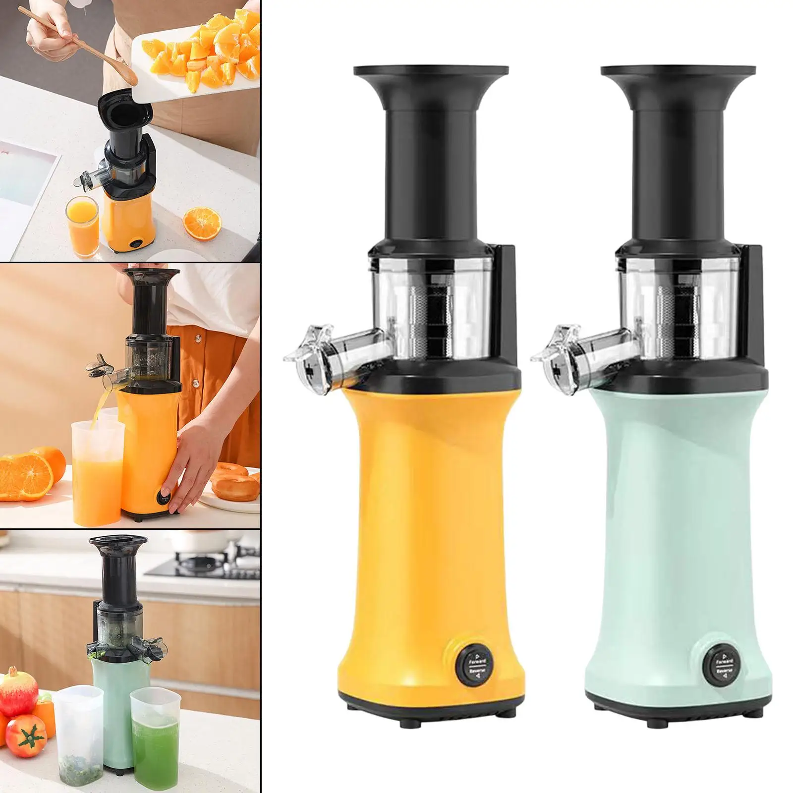 Small juicer Cold Press Juicer Machine Masticating Juicer for Ginger Celery