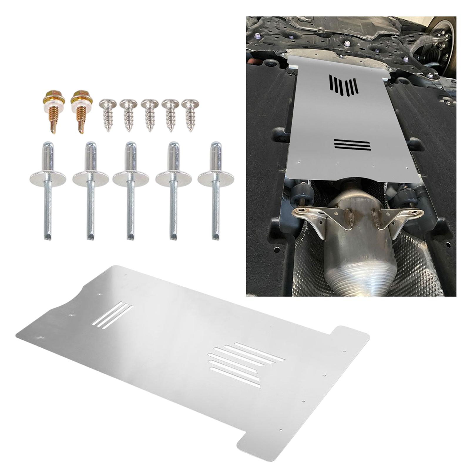 Automobile Refitting Catalytic and Converter Protector Kit Replace Parts Durable Exhaust for Prius 16-21 Accessories