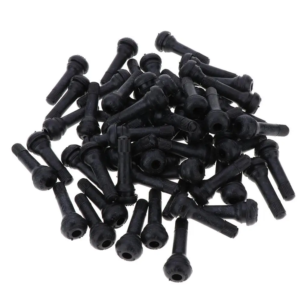 100x TR-414 Tire Stems Truck Car Rubber Industrial Replacement