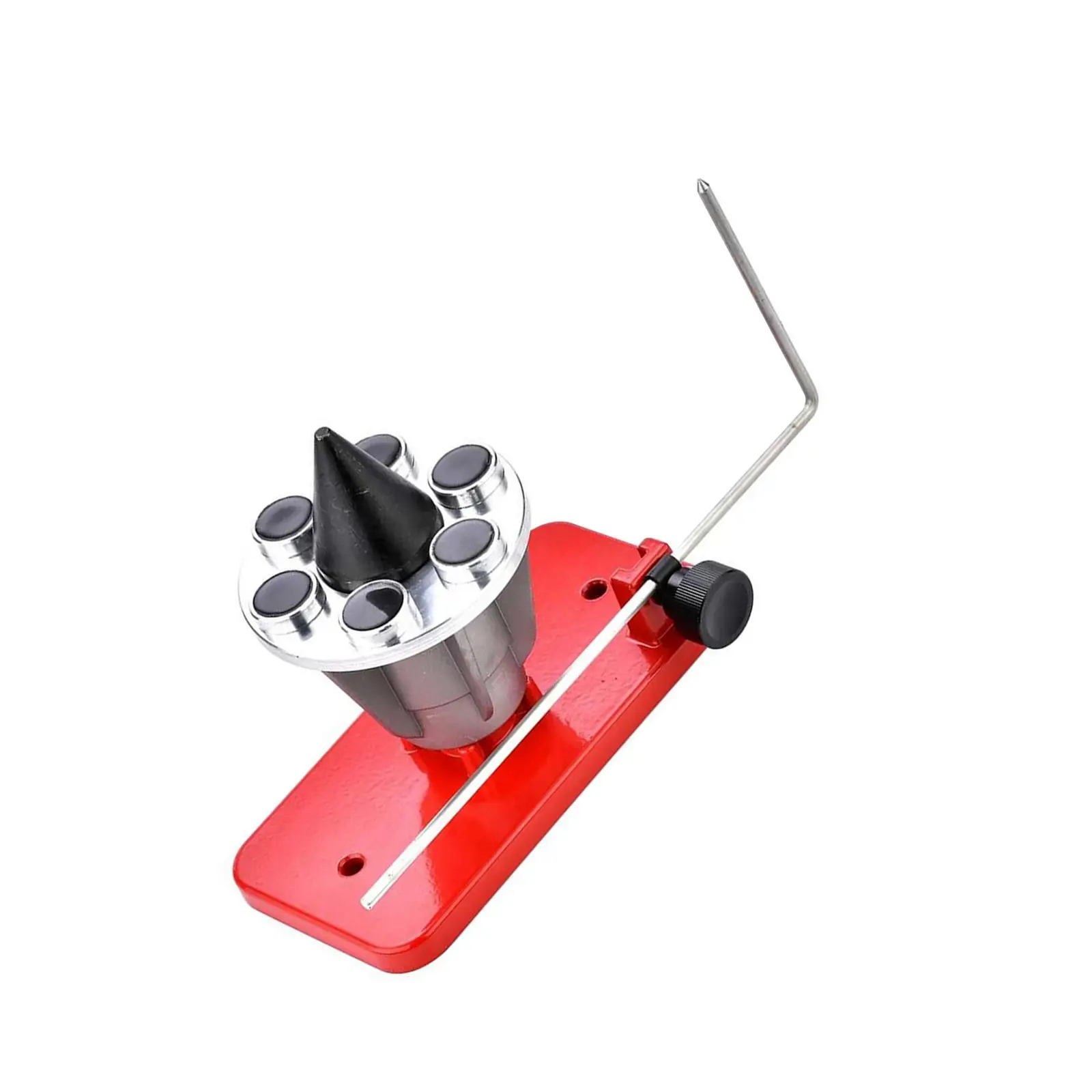 Universal Blade Balancer Wall Mount Durable Reduced Vibration Red Provide Smooth Cut 339075B 200mm for All Lawnmower Accessories