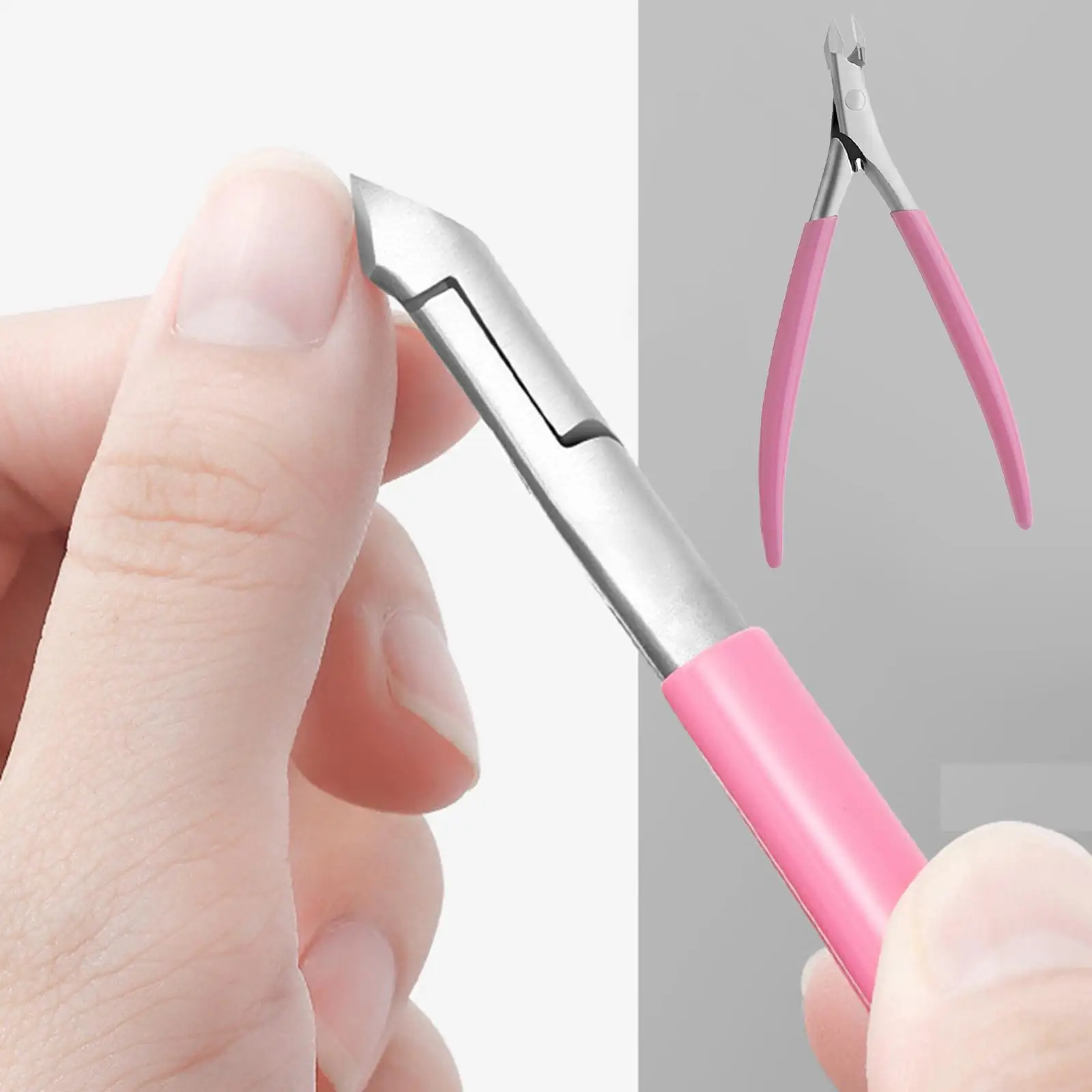 Cuticle Trimmer Nippers Pedicure Plier Easy Grip Dead remover for Salon Home