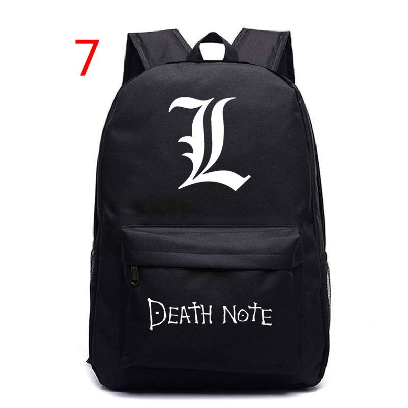 Het Anime Death Note Printing Backpack 