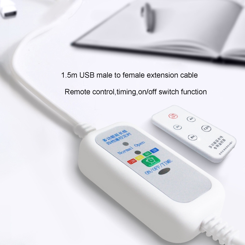 usb de 1.5m 5v com tempo de