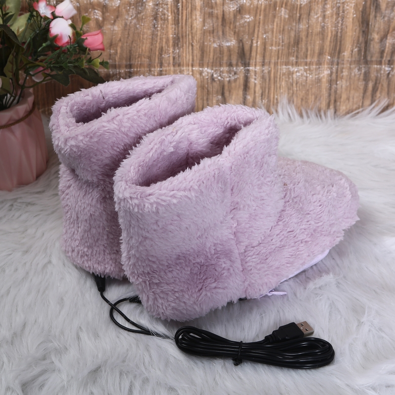 Title 7, Feet Warmer USB Plug-in Plush Foot Heater Winte...