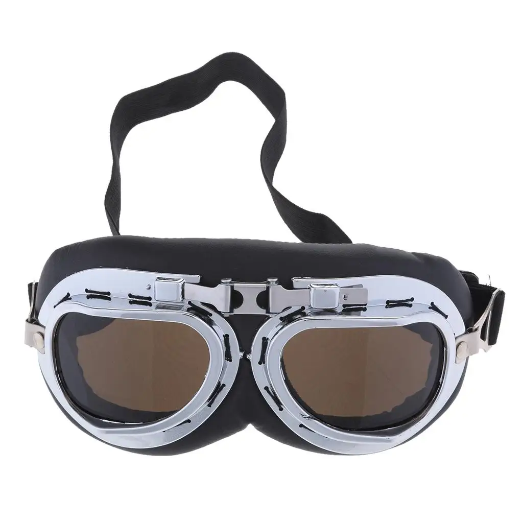 1 Pair Motorbike ATV Sports Windshield Outdoor Anti-impact Goggles Sports Riding Glasses Dust Goggles