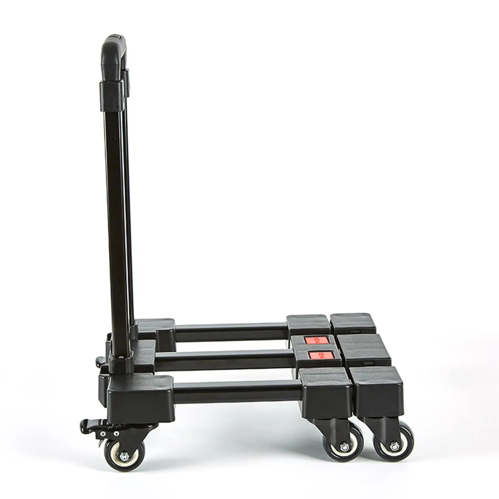 Folding Hand Truck Heavy Duty Sturdy Folding Hand Cart for Easy Moving Transportation Outdoor 100kg (220lb) Load Capacity