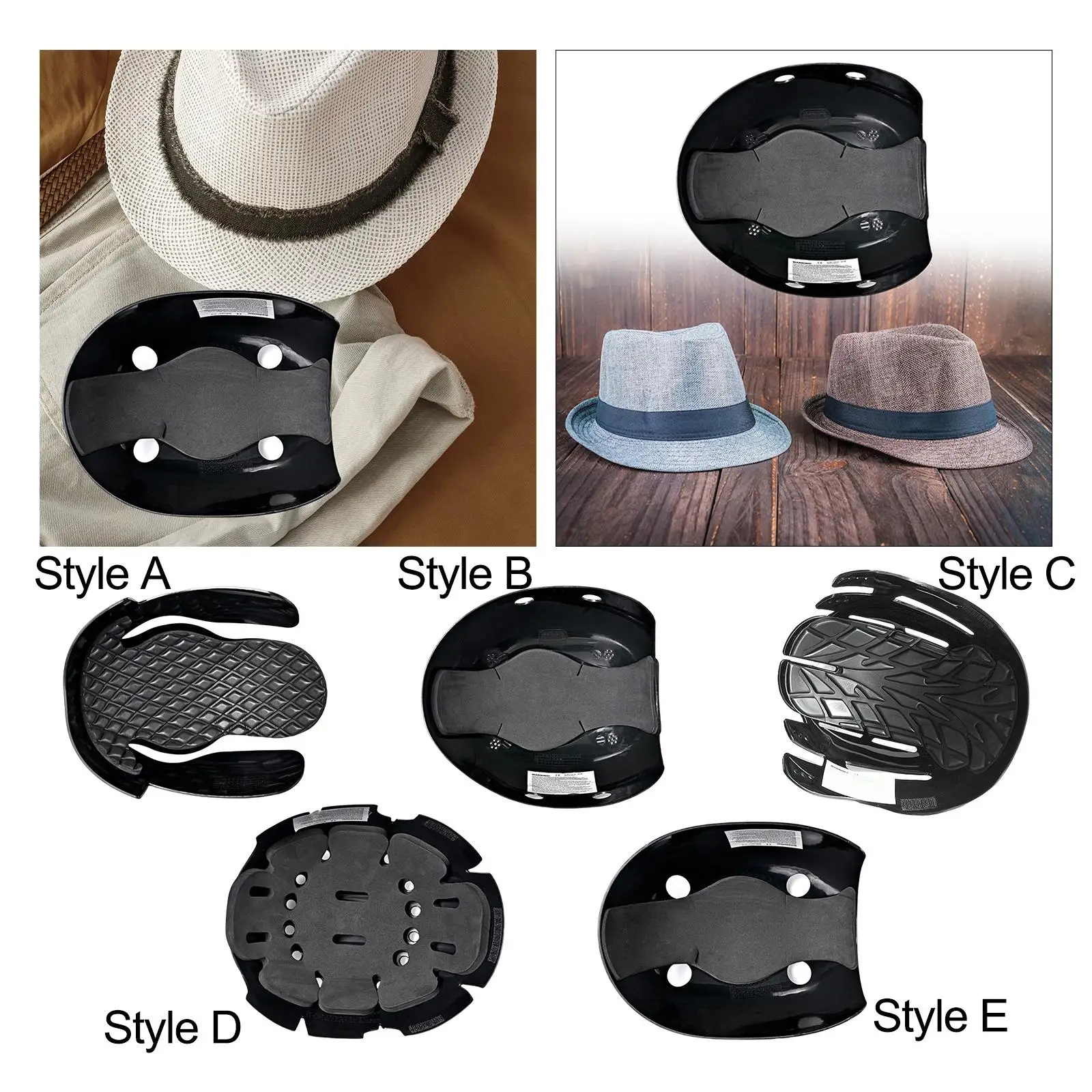 Safety Cap Insert Scrapesproof Bumpsproof Baseball Hat Accessories Protective Equipment Breathable Baseball Hat Inserts