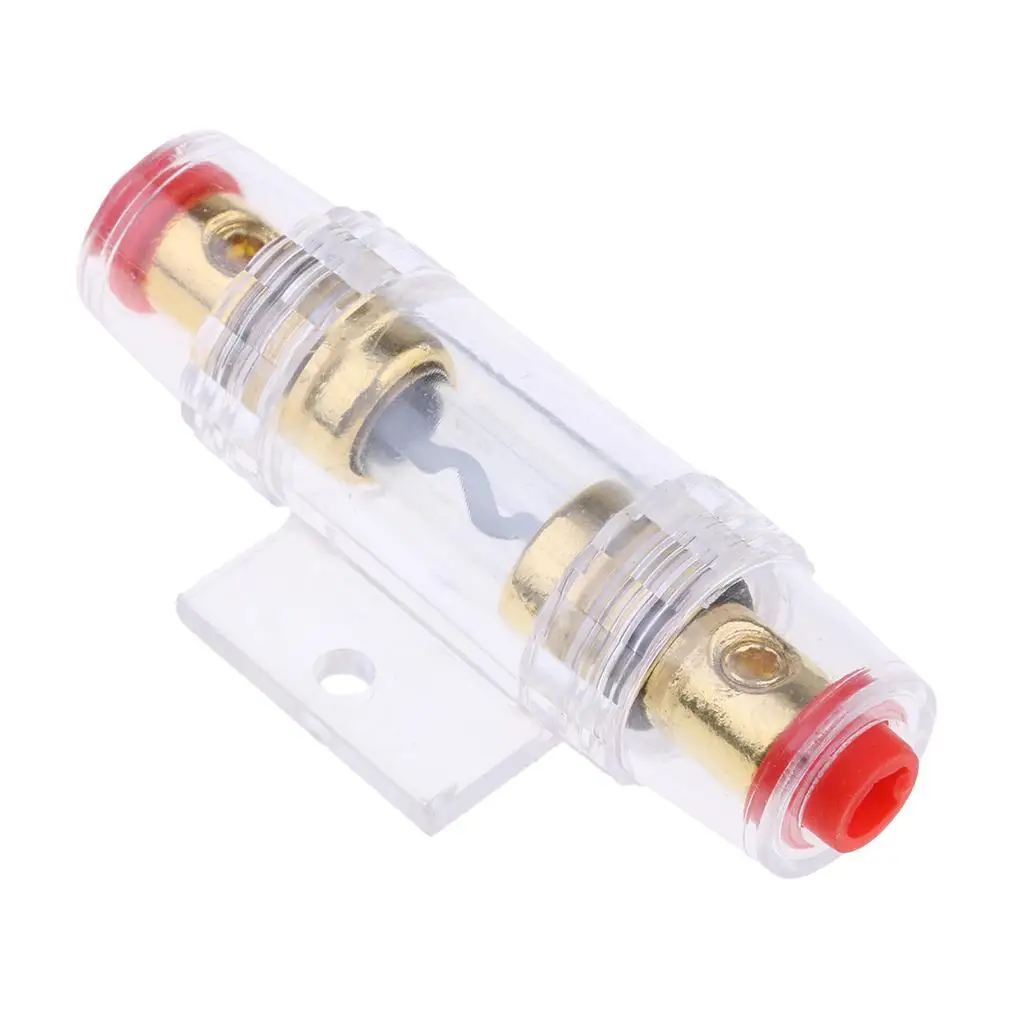 Professional 60A Car  Speaker Cable Blocks Distribution Holder Gold Plate FH-001