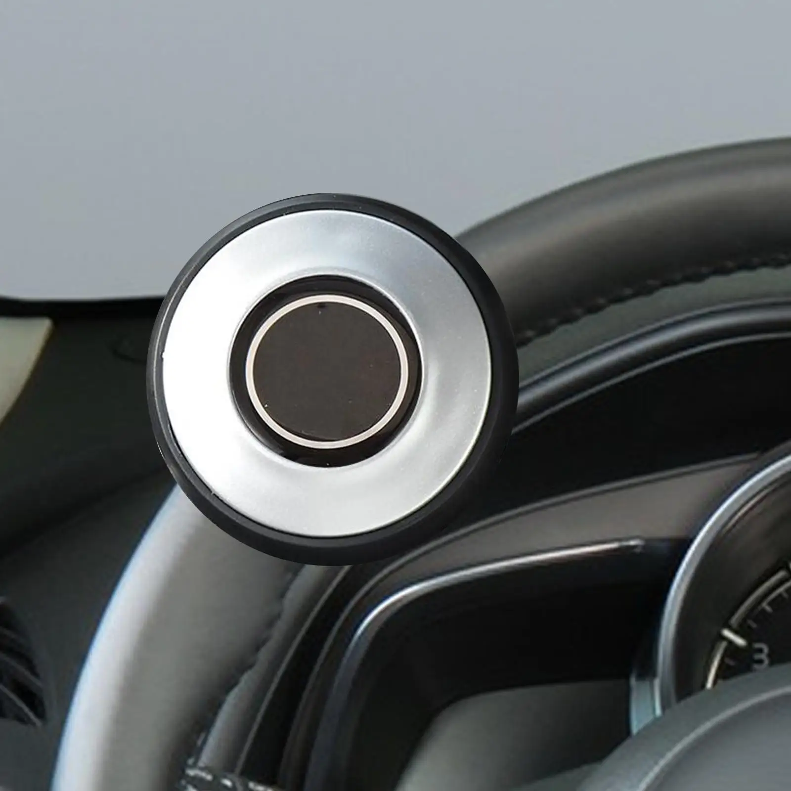 360 Degree Rotating Steering Wheel Knob Spinner Auxiliary Easy Installation Flexible Auto Helper for Long Distance Driving