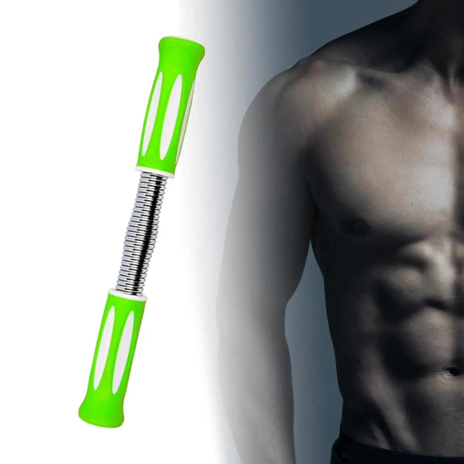 Power Twister Bar Chest Expander Workout Equipment Upper Body Exercise