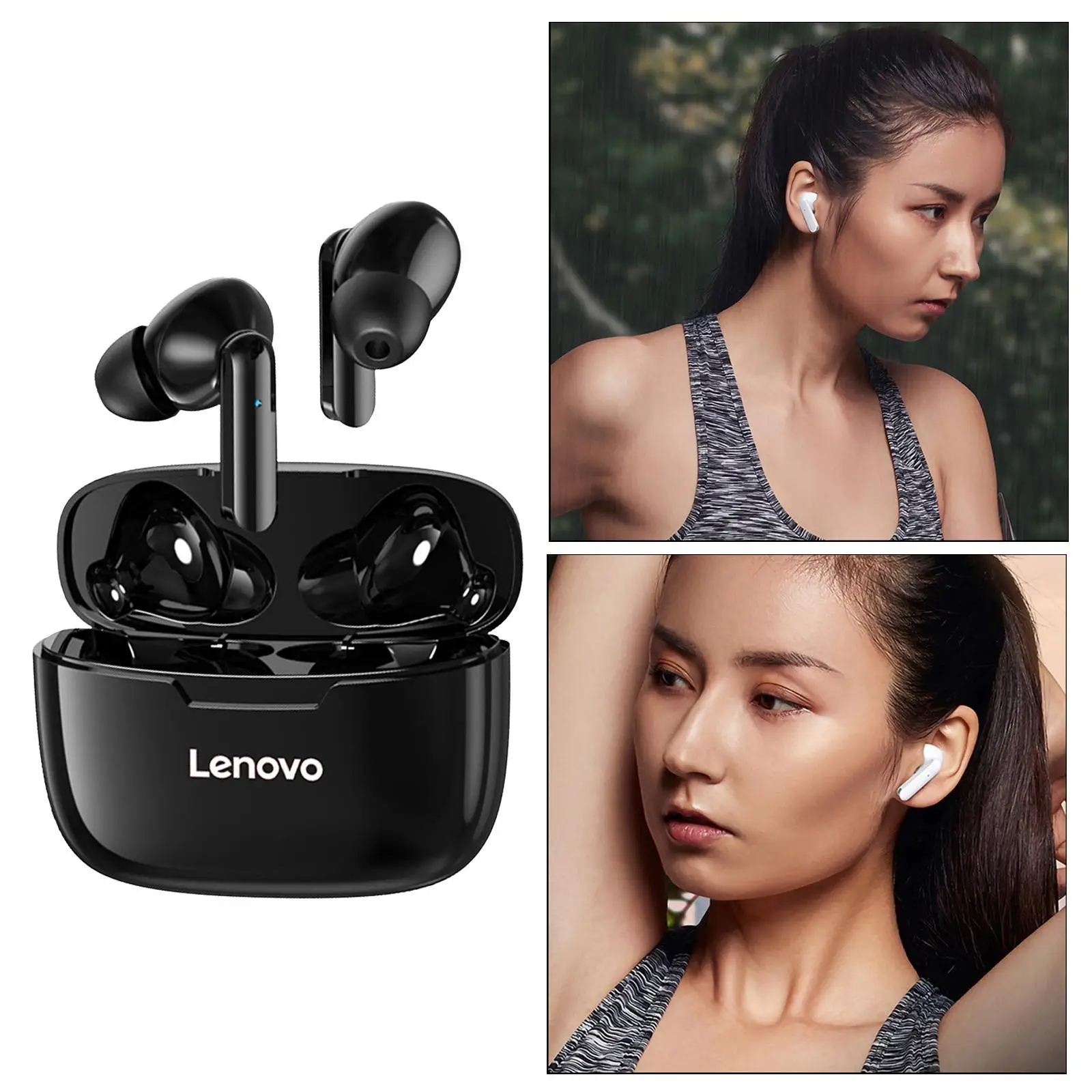 Wireless Headphones Bluetooth Earbuds Stereo Charging Case For For Lenovo XT90