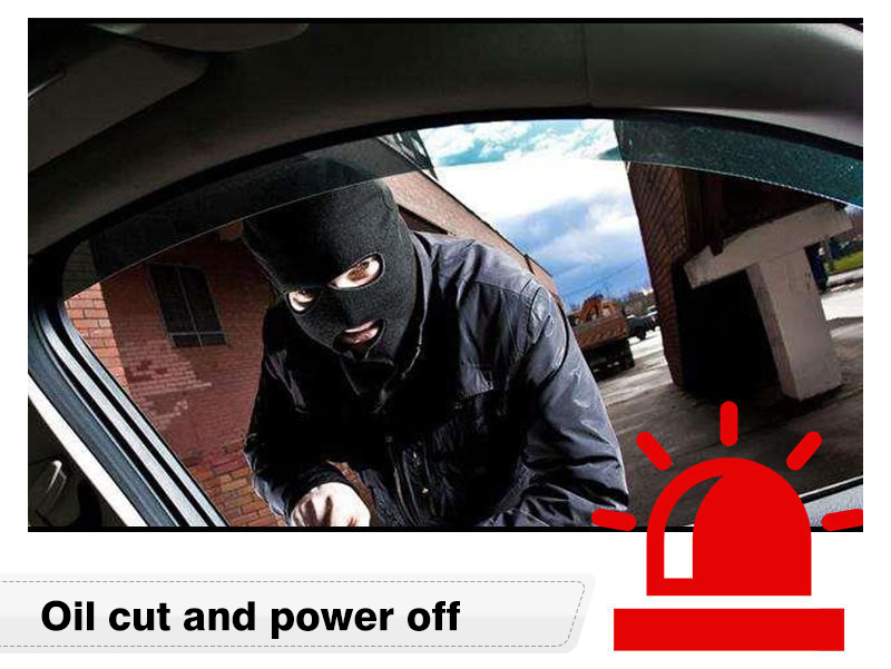 One Way Auto Alarm system Car Alarm Manual Push Button Start Stop System (1 Meta
