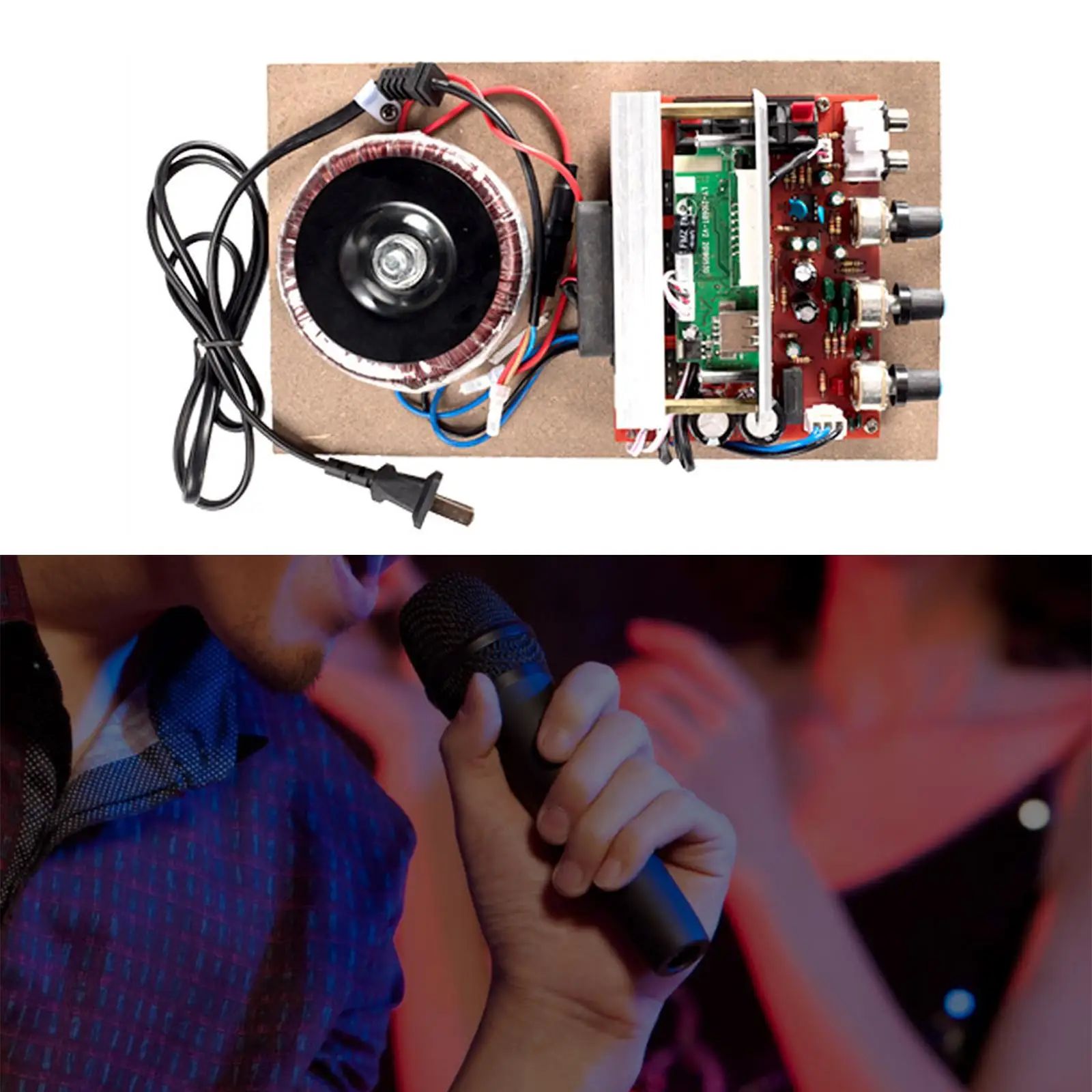 Digital Amplifier Board BT 5.0 Music Amplifier 180Wx2 DIY Home Audio System