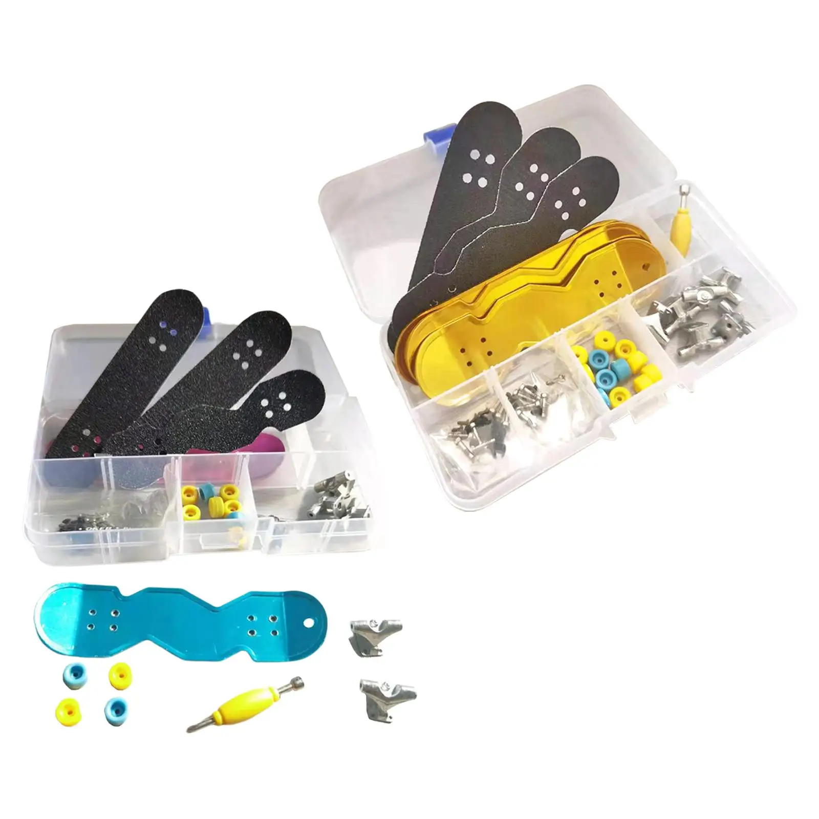 Mini Finger Skating Board Sport Toy Set Child DIY Assembly Kit Adult Kids