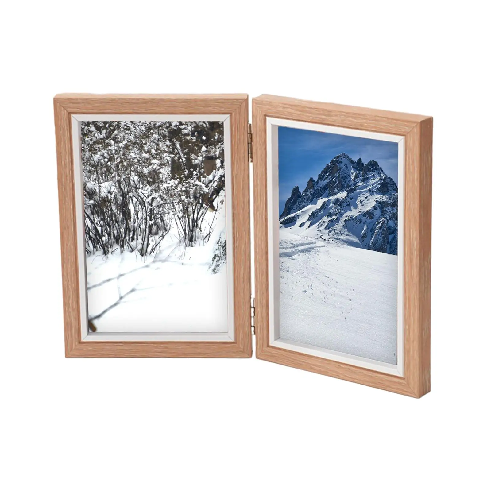 Photo Frame Stand Vertically Picture Frame 4x6 for Living Room Desk Hallway