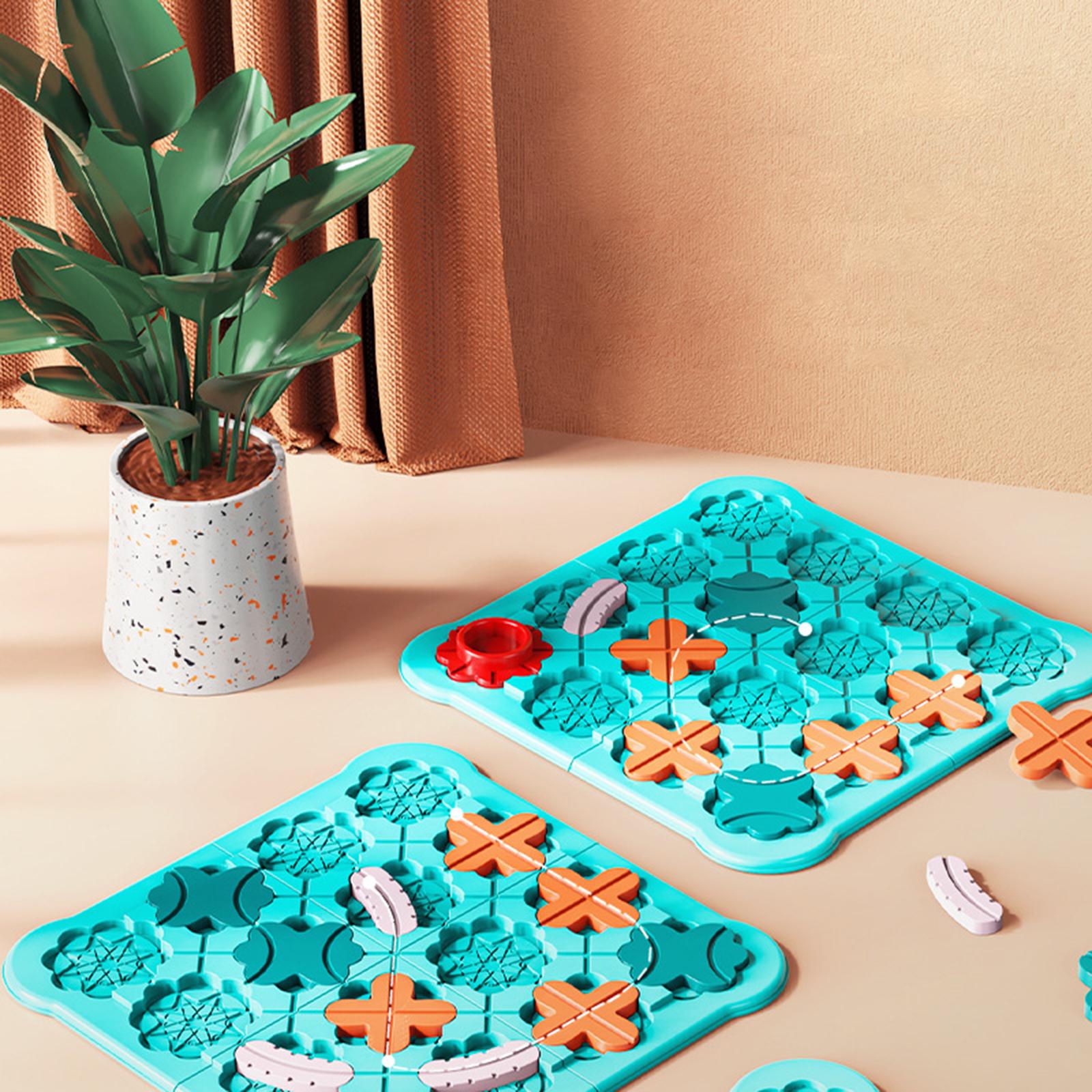Montessori Car Road Maze with 118 Card Preschool Developmental Toy Parent-Child Game for Unisex Children