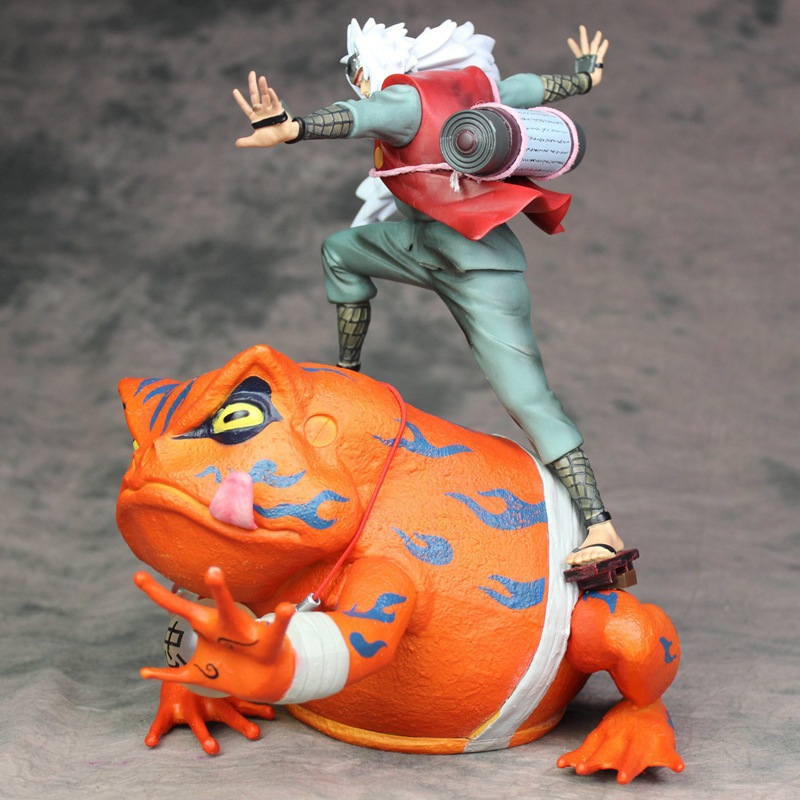 Figurine Naruto Jiraiya et Gamabunta