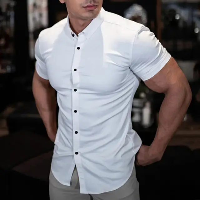 Camisa de corte slim Monograma Moucharabier - Hombre - Ready to Wear