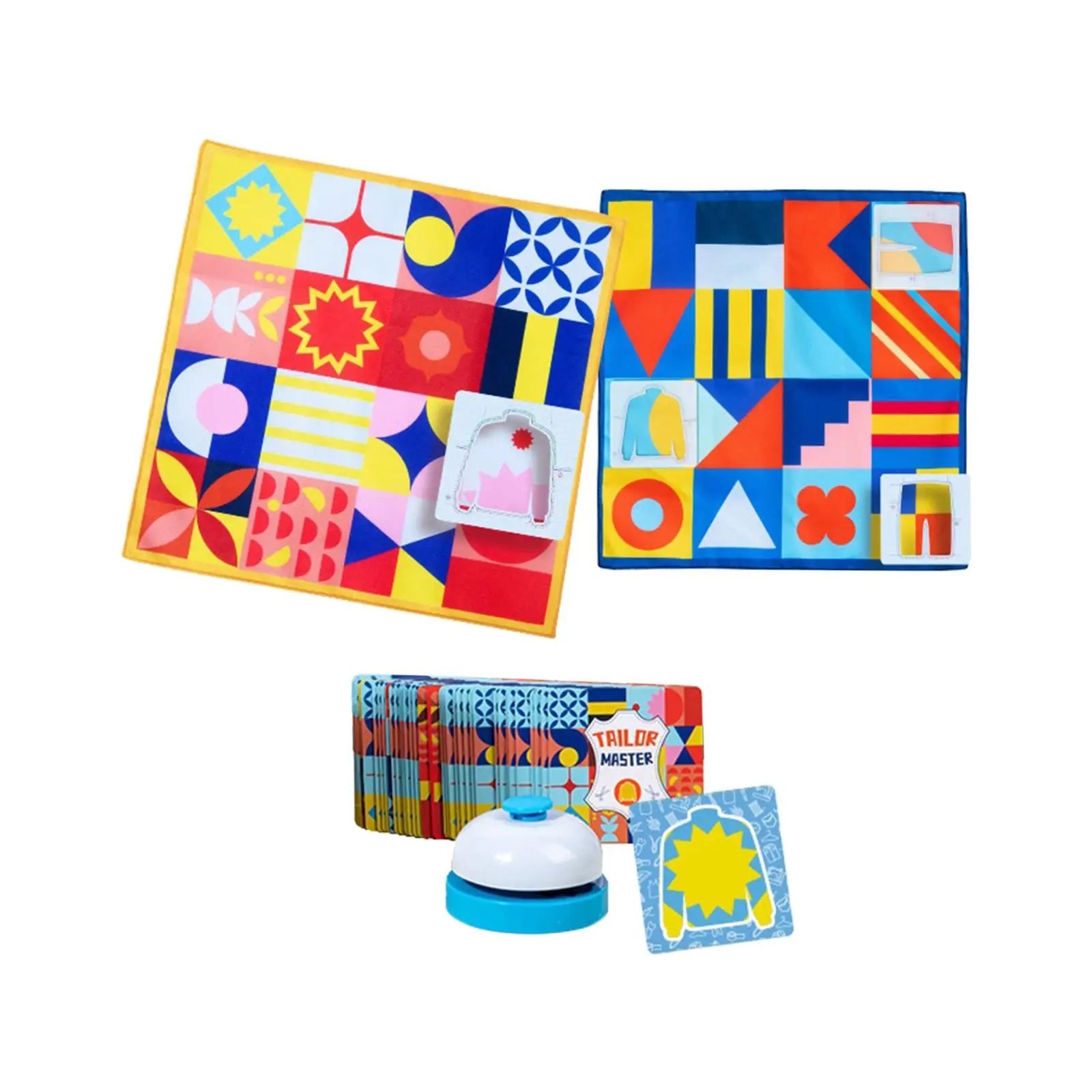 Tailor Fine Motor Skill Learning Activity Shape Matching Puzzle Clothes Matching Shape Toy for Ages 3 4 5 Years Old Kids