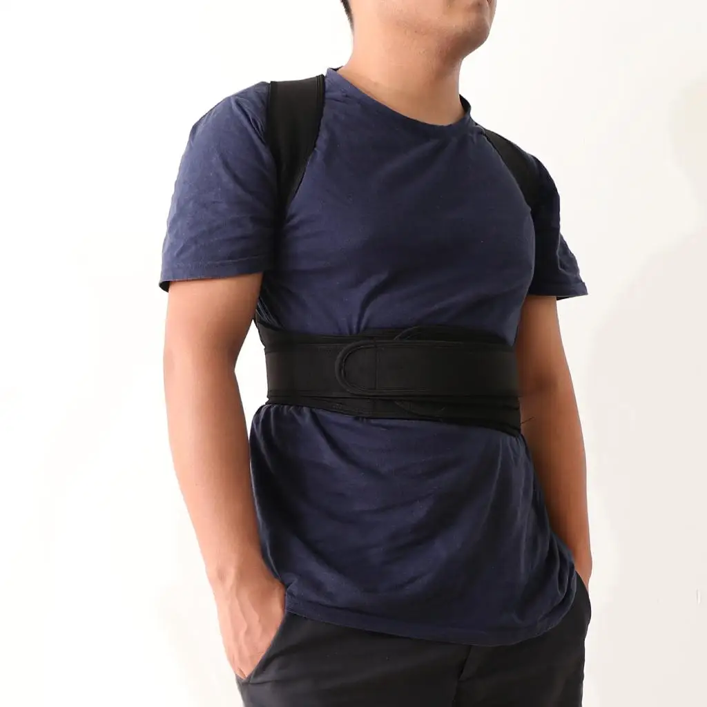 1 Piece Back Posture Corrector for Women / Men, Effective and Comfortable Posture Brace for Slouching/ Hunching