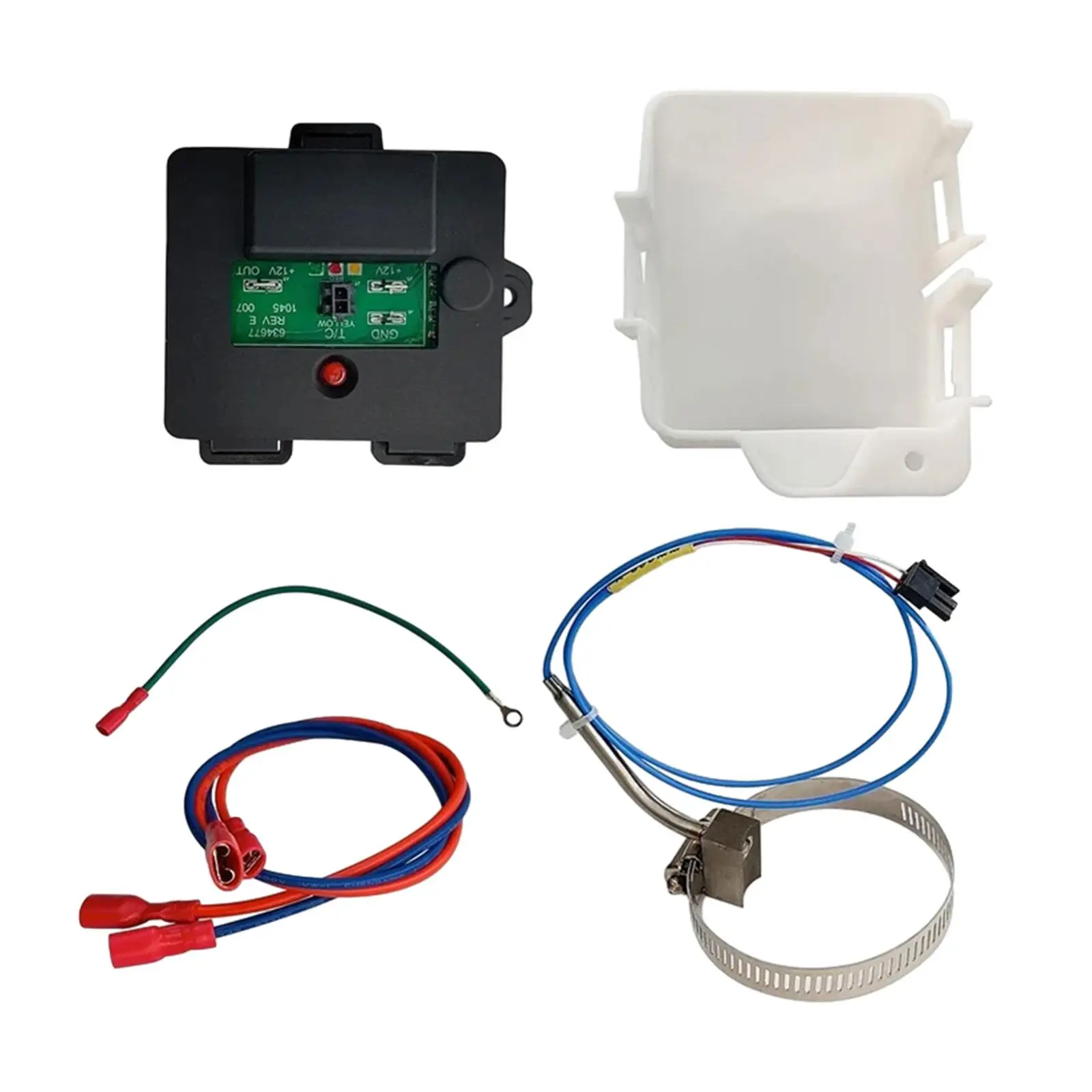 637360 Temp Monitor Control Kits Portable Replacement Parts Cooling Control Kits Professional Refrigerator Parts Home Kitchen