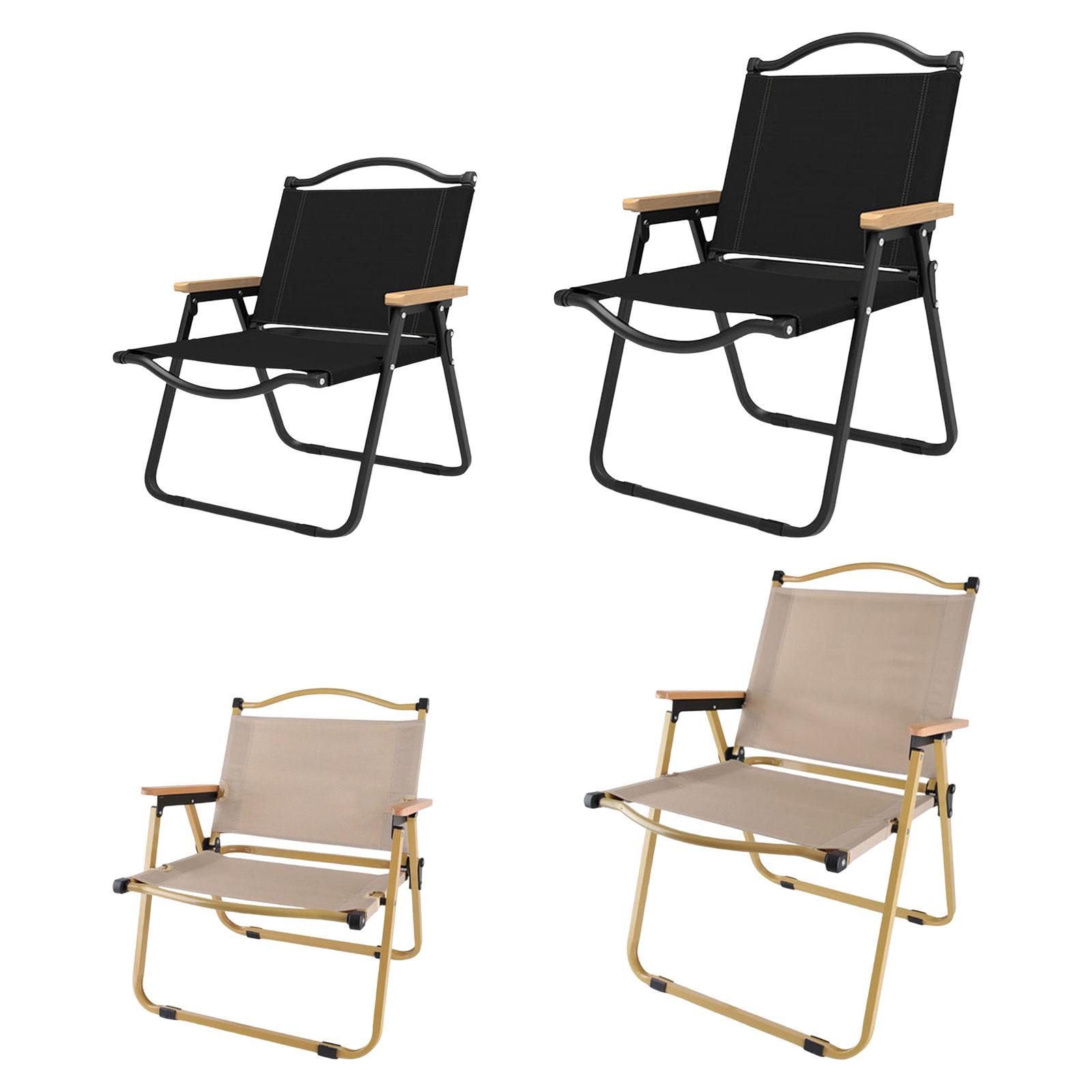 Camping Folding Chair, Load Bearing Comfortable Outdoor Seat for Furniture