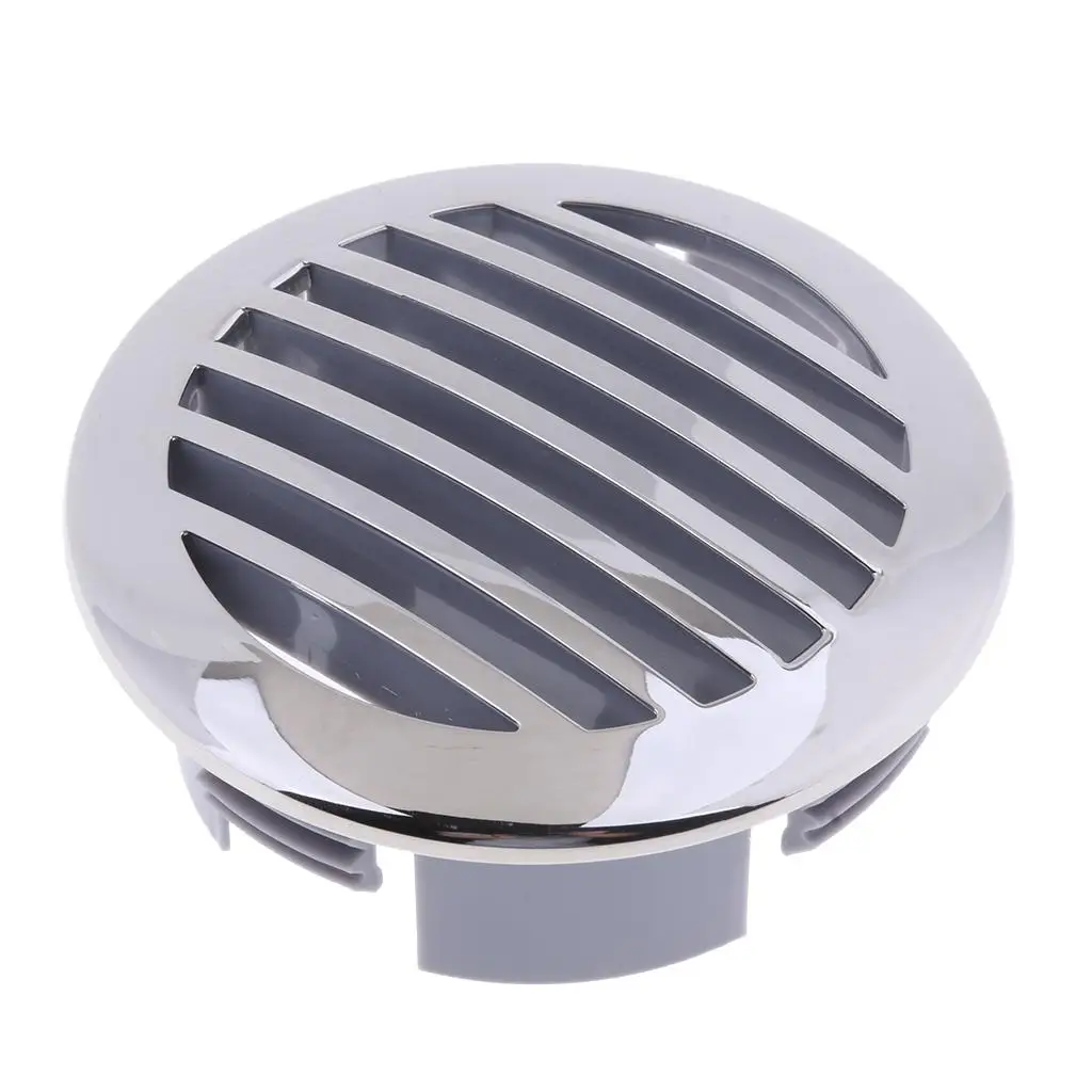 Round Louvered  Inch 76 Boat , 316 Stainless Steel Vents (81933SS-)