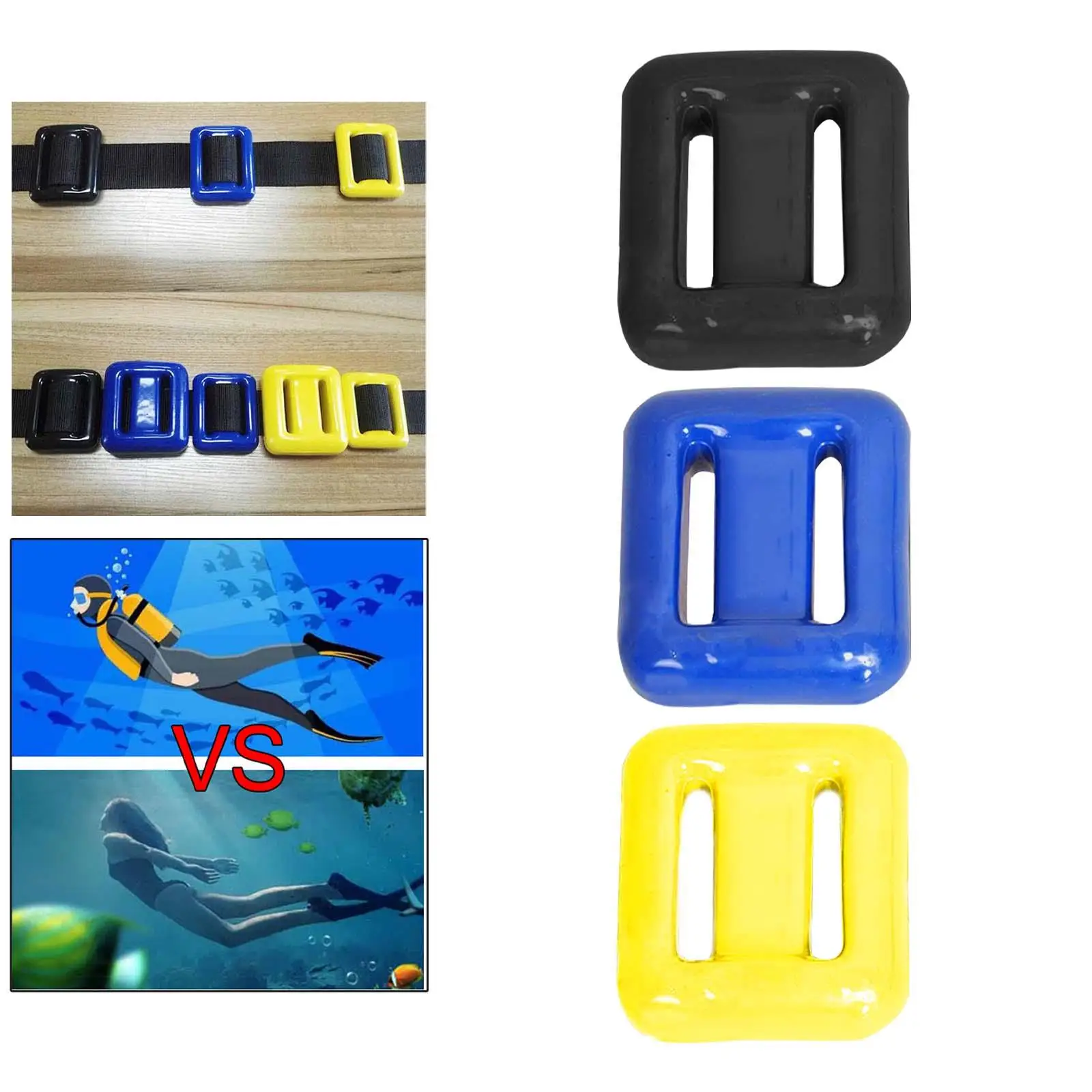 1000G Diving Weight Scuba Weights Dive Gear Counterweight Accessories for Snorkeling Sport Equipment Surfing Swimming