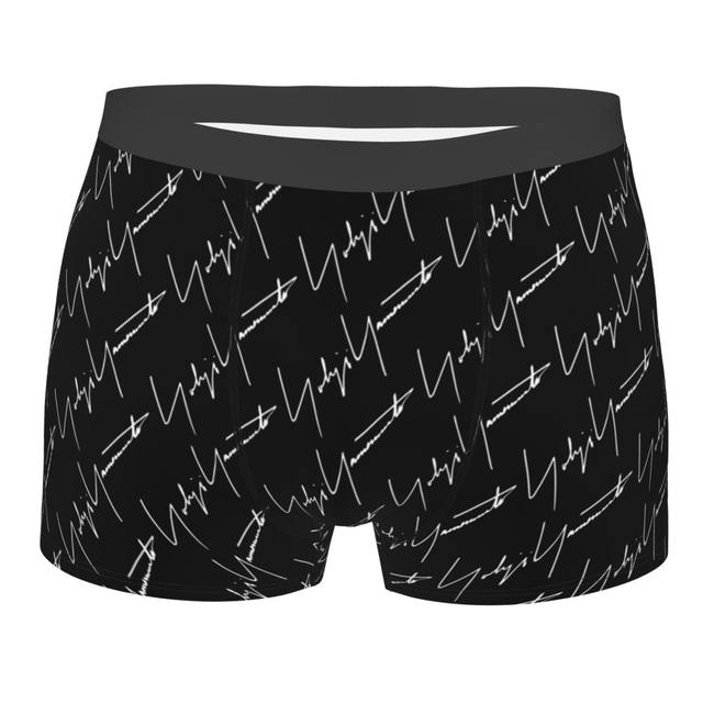 Sexy Boxer Shorts Panties Briefs Men's Y-3 Yohji Yamamoto Underwear Soft  Underpants for Male S-XXL - AliExpress