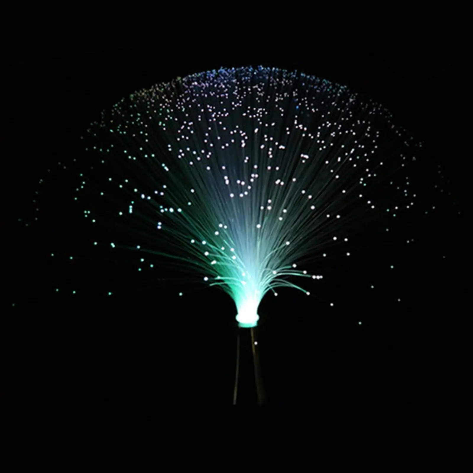 LED Fibre   Lamp Fountain Color Changing Relaxing Night Decor