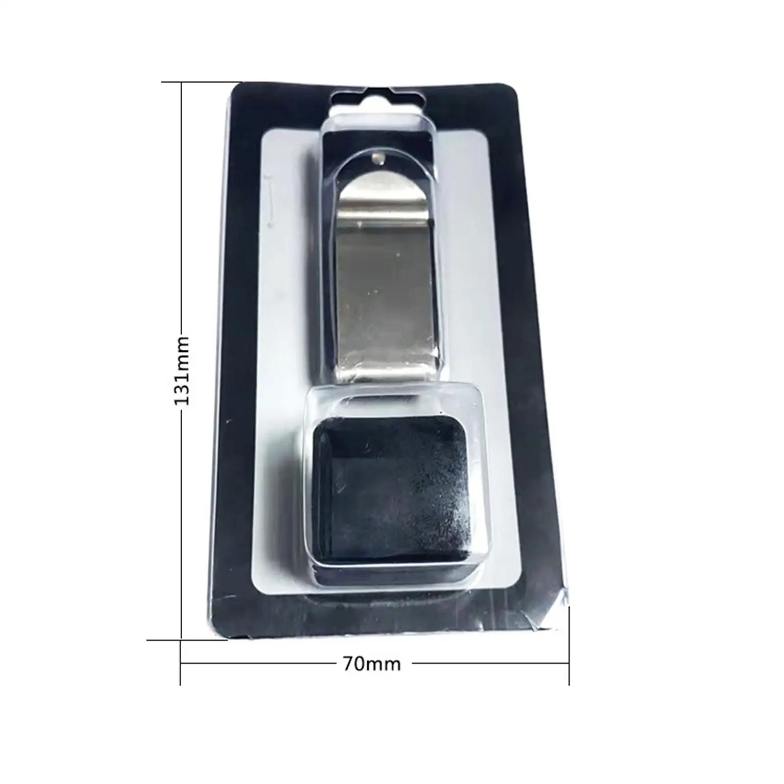 Pool Cue Chalk Holder Case Magnetic Belt Clip Container Box Billiard Accessories