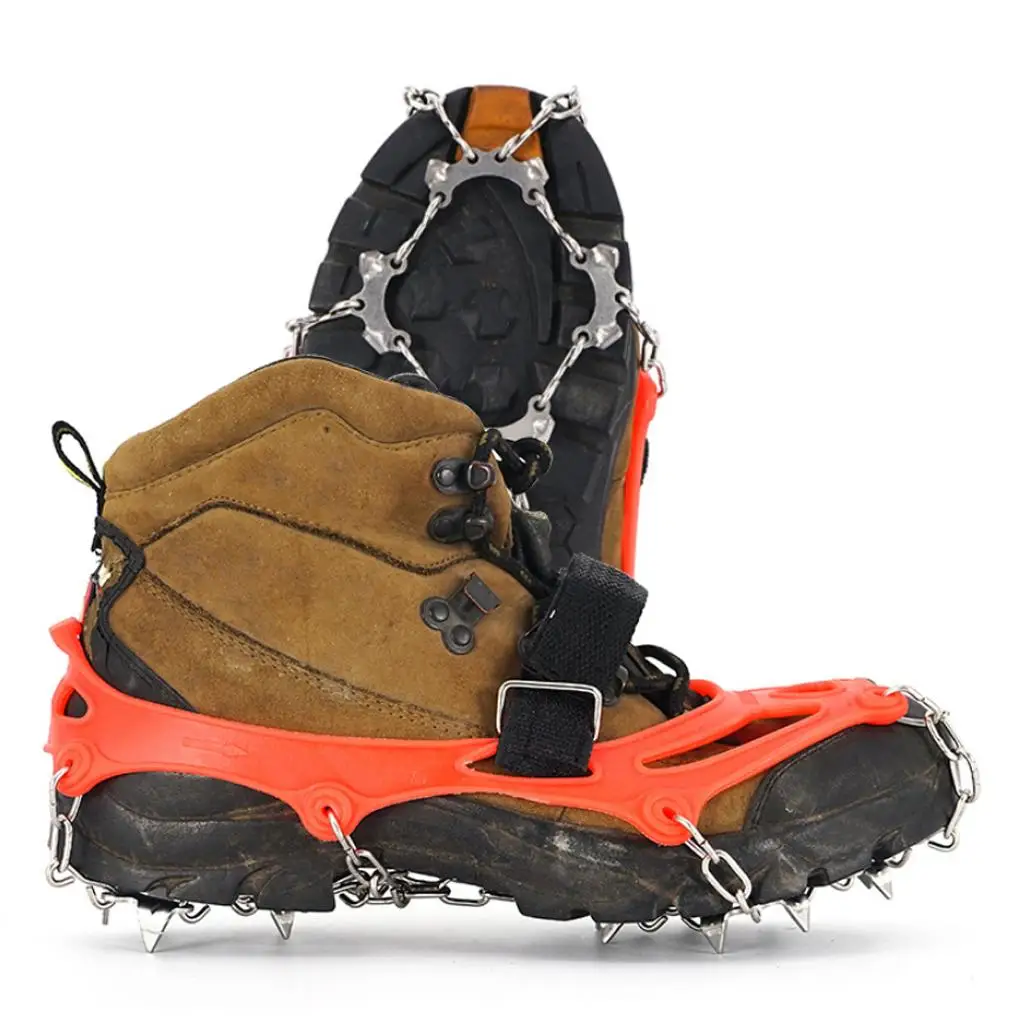 13 Tooth Ice Cleats Crampons MountainShaped for Mountaineering