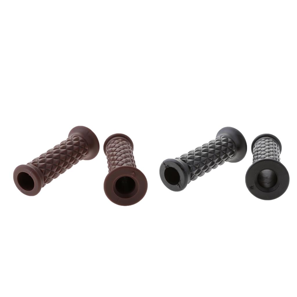 4 XMotorcycle Brown  Hand Grips 0.87