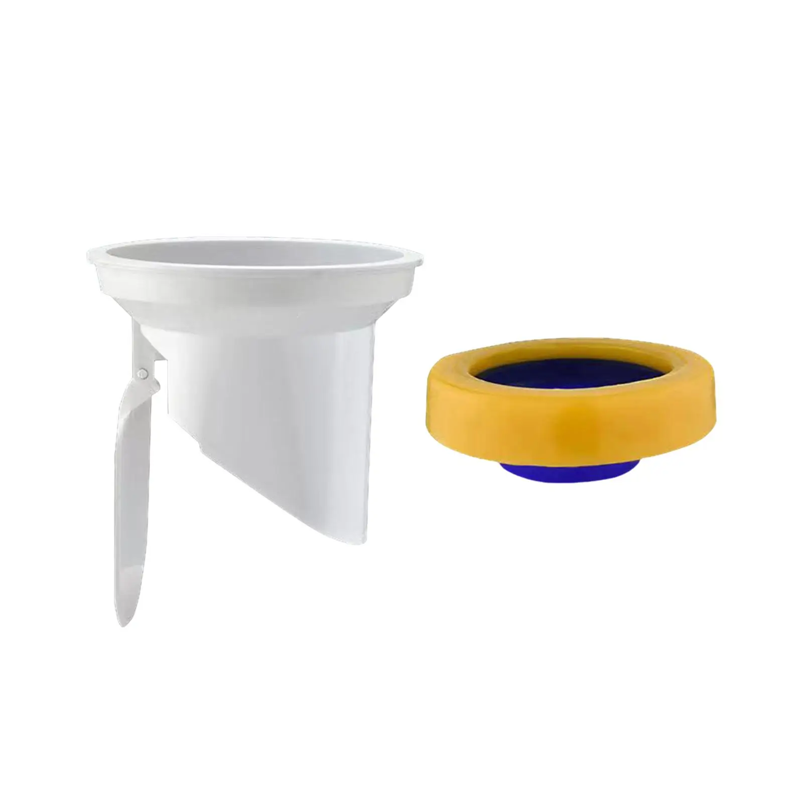 Toilet Flange Ring Durable Silicone Sealing Drain Backflow Preventer Toilet Pits Blocking Odor Plug for Home Repairing Parts