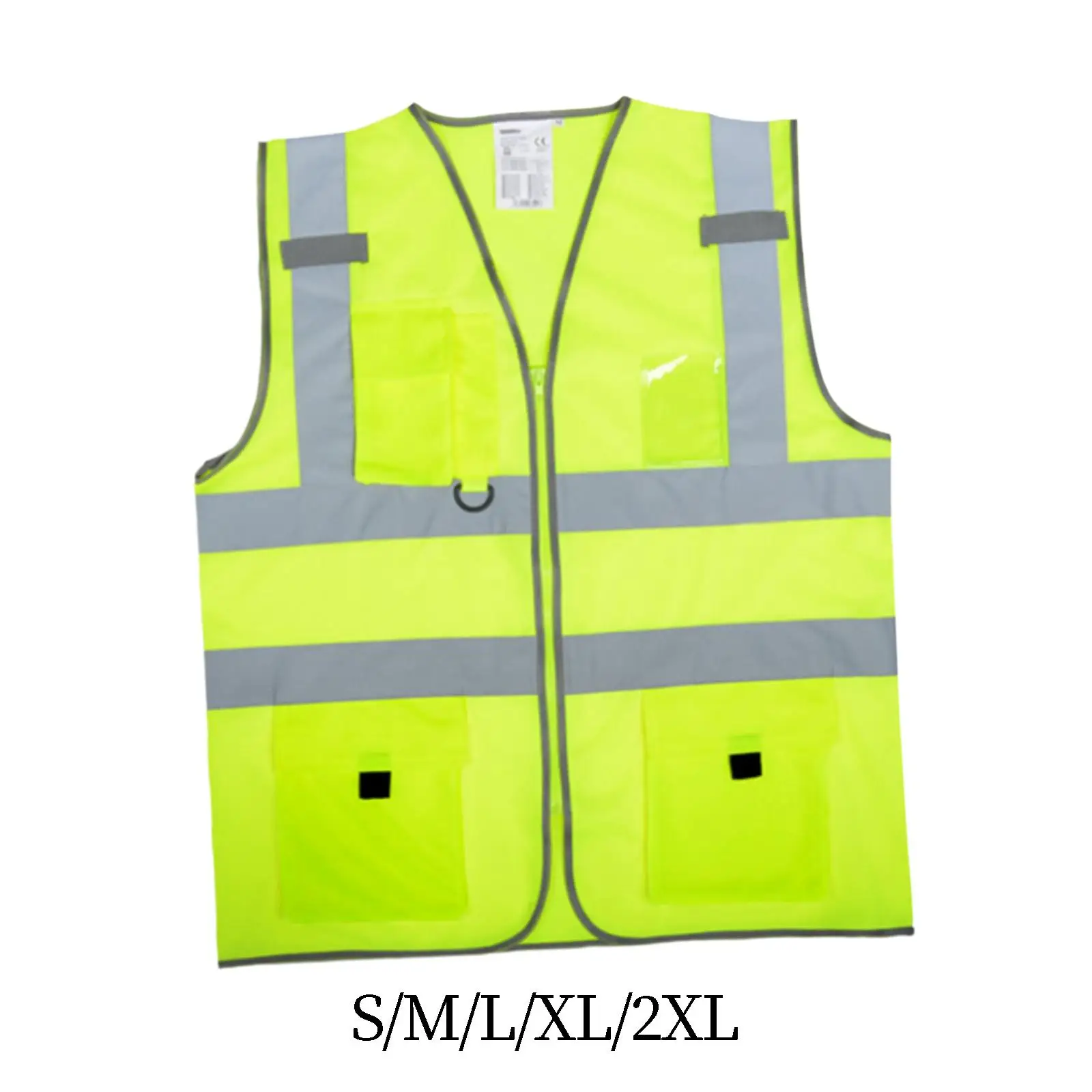 Reflective Vest Comfortable Highlight Construction Gear Construction Vest for Construction Racing Running Sports Airport Workers