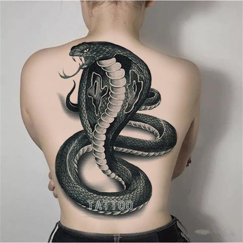 Engel Dämon Flügel Tattoo für Frauen Mann Punk zurück Kunst temporäre Tattoos wasserdichte gefälschte Tattoo dauerhafte Goth Tattoo Aufkleber – Detail 3