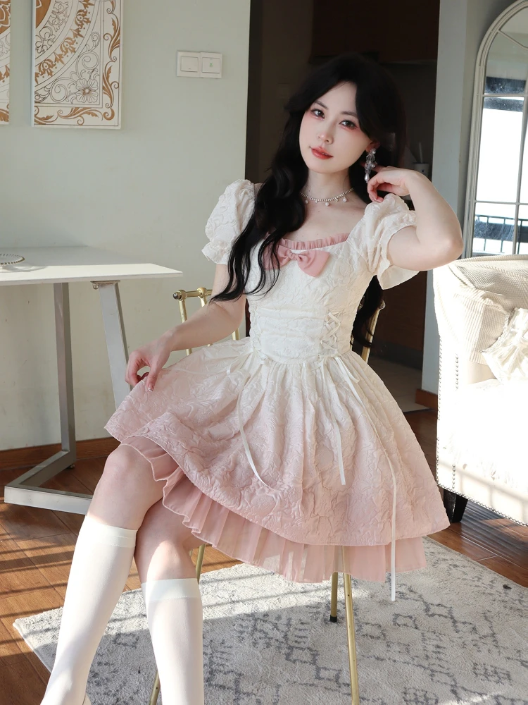 manga curta y2k mini vestido elegante do