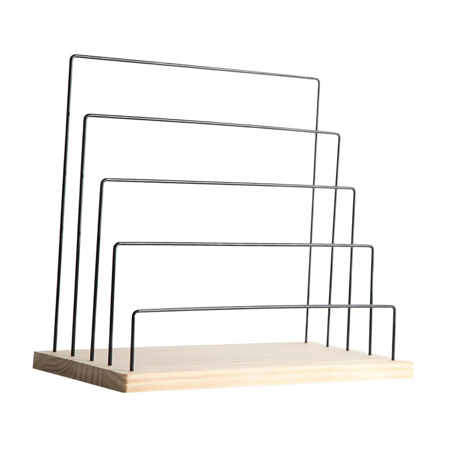 Earring Organizer Multi Tiers Wooden Base Earring Holder Bracelet Necklace Display Holder for Shows Showcase Stores Countertop