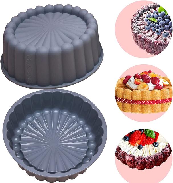 Brownie Cheese Toast Cake Mold Non-stick Silicone Round Pan Mould Loaf  Supplies Dessert Tool Baking Kitchen Bread Bakeware Y3H1 - AliExpress