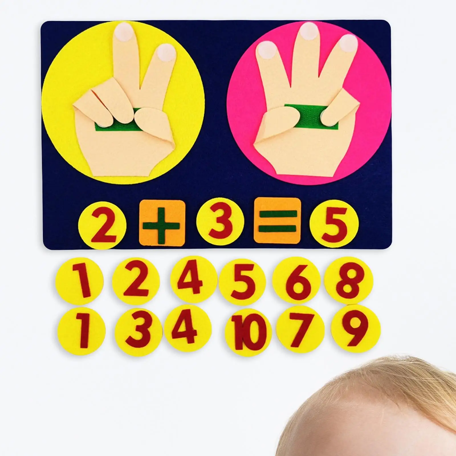 Finger Numbers Counting Toy Montessori Toys Educational Boys