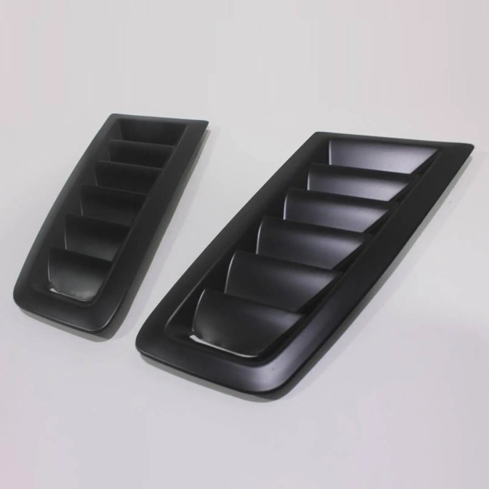 2Pcs Bonnet Air Vents Hood Trim Hood Vent Scoop Kit Air Intake Hood Vents Car Hood Vents for Ford Focus RS Style Decorative