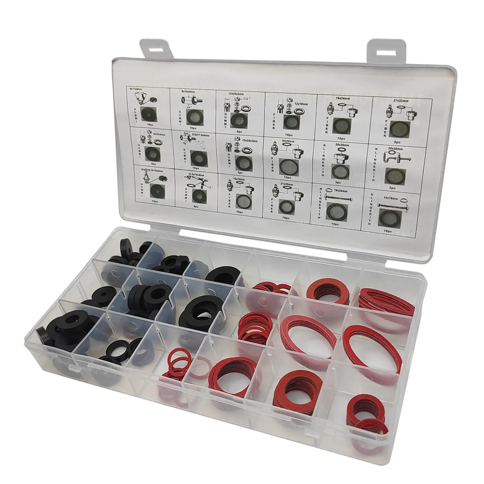 141 Washer Assortment Set Spacer for Automotive Repair Faucet Pipe