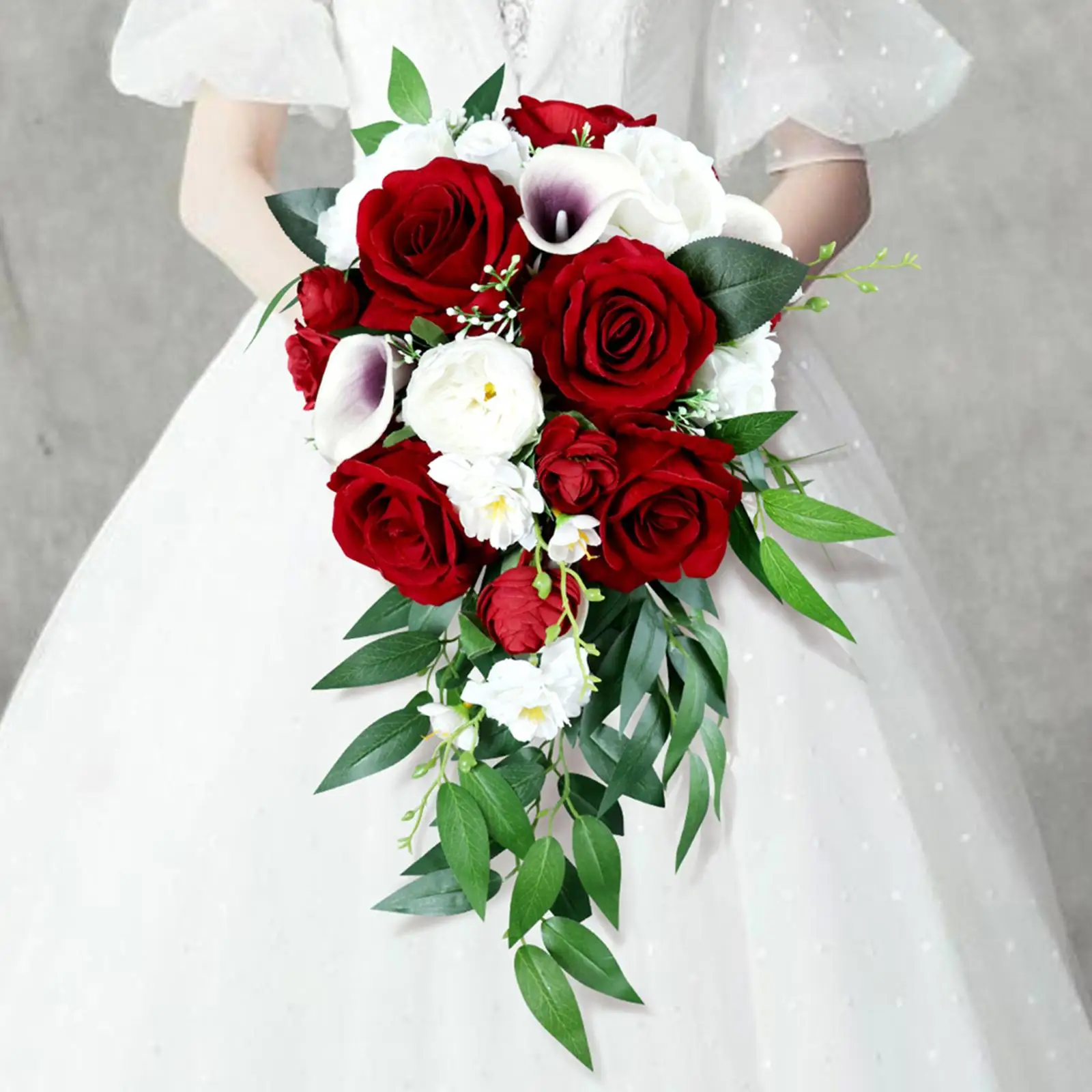Bridal Wedding Bouquets Artificial Flowers for Wedding Party Photo Props Celebrations