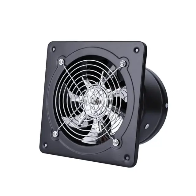 220V industrial exhaust fan with shutter kitchen exhaust fan for household  Window Ventilation Fan Extractor Exhaust Fan - AliExpress