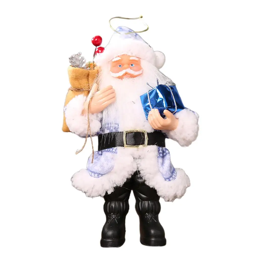 Christmas Party Decorated Hanging Resin Ornament Santa Claus Figurine