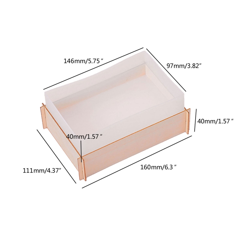 Rectangle Cube Silicone Molds Resin Casting Molds for DIY Specimen Craft Making Crystal Epoxy Mould Home Decoration Casting Tool