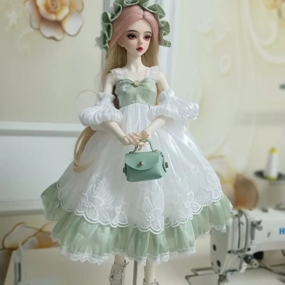 Handmade Princess Dress Clothes para menina, Brinquedos